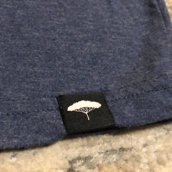 Med tee. Blue - Picture 4 of 4